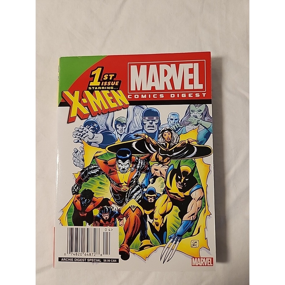 marvel comics digest 1st‎ Issue Starring X-Men (The Brotherhood Of Evil Mutants)